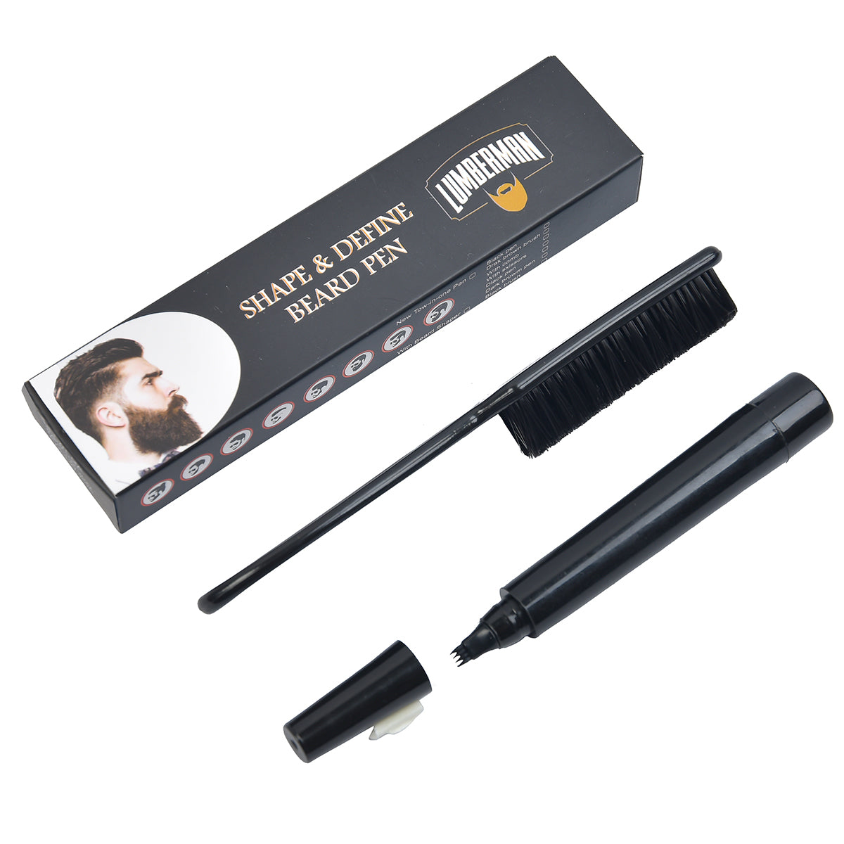 Cepillo Alisador de Barba Eléctrico Captain Rabbit